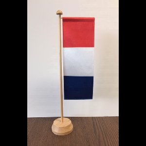 Tafelstandaard banier voor tafel banier 8x20cm hout