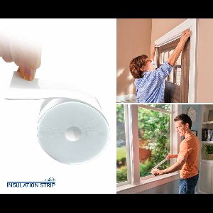 Isolatie Anti-Tochtstrip 5 Meter Voor Ramen En Deuren - Vandaag 1+1 GRATIS! ...