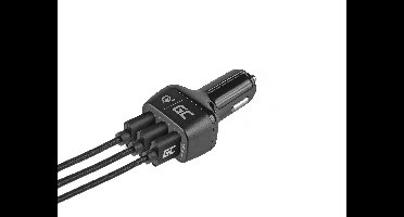Auto Oplader Met 3xUSB en Quick Charge 3.0