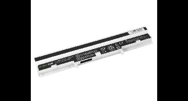 Batterij voor Asus U32 U32U X32 U36 U36J U36S (wit) / 14,4V 4400mAh