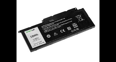 batterij voor Dell Inspiron 15 7537 17 7737 7746 / 14,4V 4400mAh