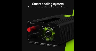 Voltage Auto Omvormer 12V naar 230V, 1000W/2000W zuivere sinus golf
