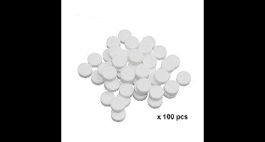 100Pcs Coffee Machines Cleaning Effervescent Tablets Universal Descaling Solution for All Types Coffee Machines