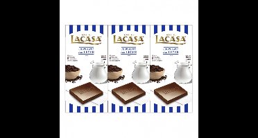 3 milk Chocolate tablets · 100g.