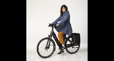 Seq II Winter Regenjas Dames Denim Blue