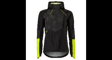 Tech Regenjas Commuter Dames Hi-vis & Reflection Black