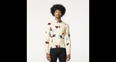 Square Fietsshirt Lange Mouwen Performance Heren