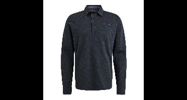 Pme Legend Long Sleeve Polo Jacquard Jersey