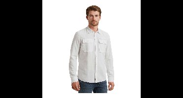 Pme Legend Long Sleeve Katoenen/linnen Shirt