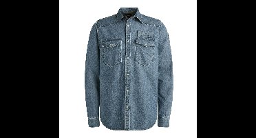 Pme Legend Long Sleeve Shirt Indigo Denim
