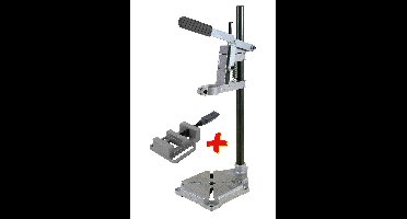 Wolfcraft Tafelboormachine Boorstandaard met Machineklem/Bankschroef - 3406301