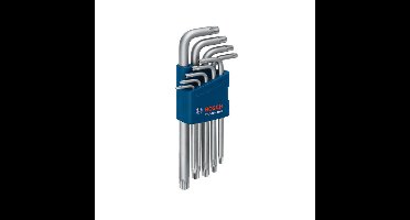 Bosch Professional Inbussleutelset Torx 9-delig - 1600A01TH4