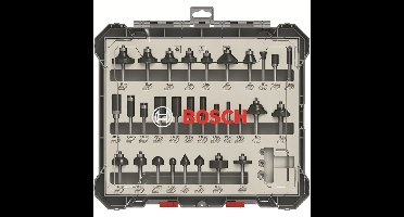 Bosch Professional 30-delige Frezenset met 6mm schacht - 2607017474
