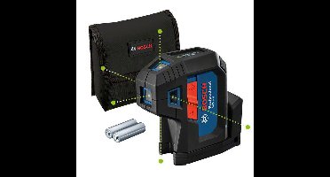 Bosch Professional GPL 5 G Puntlaser 30m in Beschermende Tas - 0601066P00