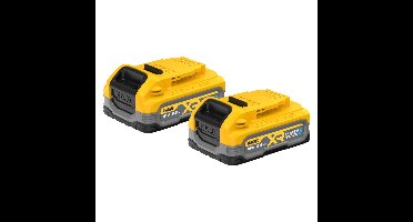 DeWALT DCBP318S2 2x Accu 3.5Ah POWERSTACK 18V XR