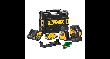 DeWALT DCE088D1G18 Kruislijnlaser groen 12V/18V XR 2.0Ah in TSTAK