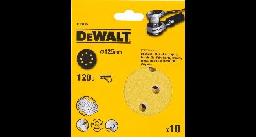 DeWALT DT3105 P120 Schuurschijf 125mm VE=10