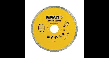 DeWALT DT3714 Diamantzaagblad 110 x 20mm