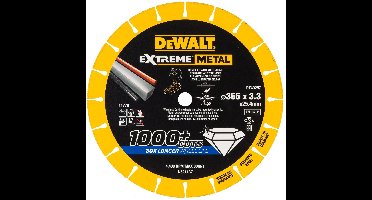 DeWALT DT40257 EXTREME™ Metal Diamant Doorslijpschijf 355mm