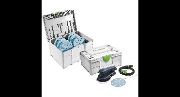 Festool ETS EC 150/5 EQ-SYS GR Excenterschuurmachine + SYS-STF D150 GR-Set in Systainer - 578272