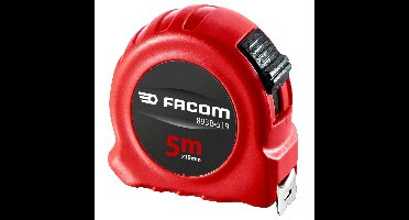 Facom Dubbelzijdig Meetlint RED Series met ABS-behuizing 5m/19mm - 893B.519PB
