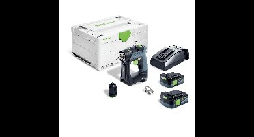 Festool CXS 12 2,5-Plus Accu Schroefboormachine 12V 2.5Ah in Systainer - 576864