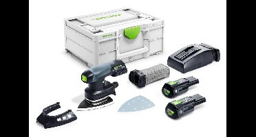 Festool DTSC 400 3,0 I-Plus Accu Deltaschuurmachine 18V 3.0Ah in Systainer - 577508