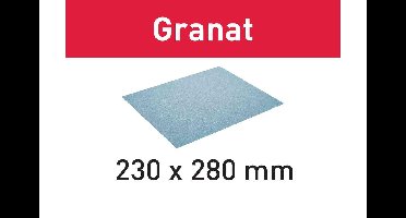 Festool 230x280 P220 GR/10 Handschuurmateriaal Granat VE=10 - 201263