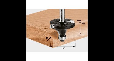 Festool HW S8 D20,7/R4 KL Afrondfrees - 491011