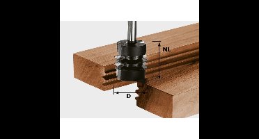 Festool HW S8 D34/NL32 Verlijmfrees - 491034