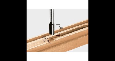 Festool HW S12 D16/45 Groeffrees - 491090