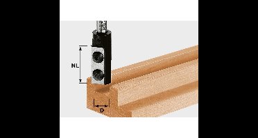 Festool HW S8 D10/25 WP Z1 Keermes-groeffrees - 491079