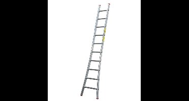 Little Jumbo Enkele ladder SuperPRO met uitgebogen bomen blank - 6 sporten - 1250200106