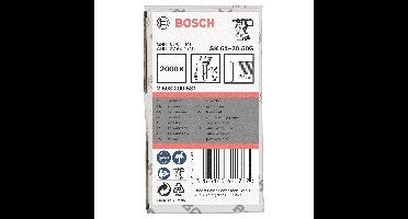 Bosch Professional Afwerknagel verzinkt 50mm 20° 16Ga VE=2000 - 2608200531