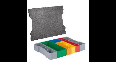 Bosch Professional Inzetbakken voor L-Boxx 102 13-delig - 1600A016N8