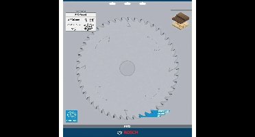 Bosch Professional Cirkelzaagblad PRO Wood | Ø 600 x 4,0 x 30mm 40T - 2608640761