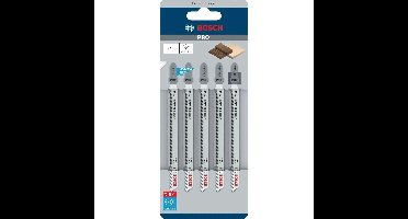 Bosch Professional T301CDF PRO Hardwood clean Decoupeerzaagblad VE=5 - 2608636229