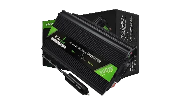 EcoLine - Omvormer 12V Naar 220V / 230V sigarettenaansteker - 300w / 600w Vermogen - Gemodificeerde Sinus - Auto omvormer- stopcontact - autolader