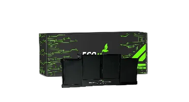 EcoLine - A1377 A1405 A1496 Batterij Compatibel Met De Apple Macbook Air 13 A1369 A1466 / 7 6V 7200mAh (2010 2011 2012 2013 2014 2015 2017) / 7.6V 7200mAh