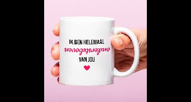 Mok Ik ben helemaal ondersteboven van jou