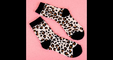 Luipaard sokken