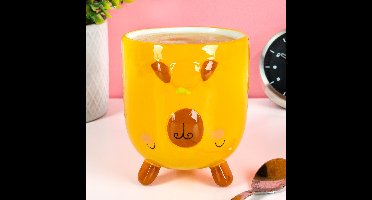 Ondersteboven capibara mok