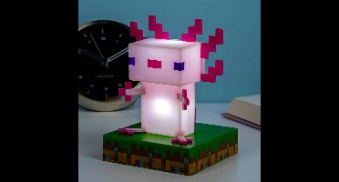 Minecraft Icon lamp - Axolotl