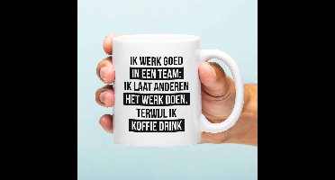 Mok Ik werk goed in een team