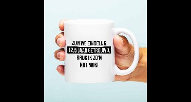 Mok Zijn we eindelijk zoveel jaar getrouwd - 12,5 jaar