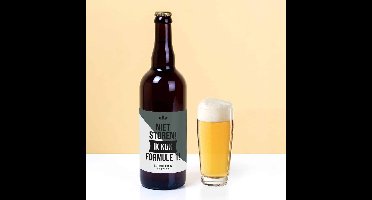 Bierfles (750ml) Niet storen Formule 1