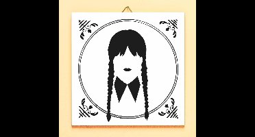 Tegeltje Wednesday Addams