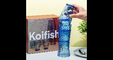 Koi glazen (set van 4) - Blauw