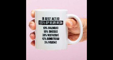 Mok Ik Geef Altijd 100 Procent