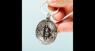 Bitcoin sleutelhanger